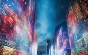 世界数字显示，一场改变未来的精神盛宴